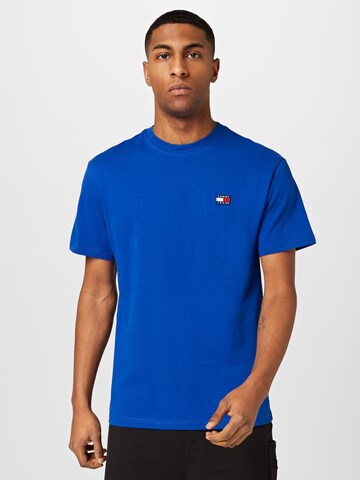 T-Shirt Tommy Jeans en bleu : devant