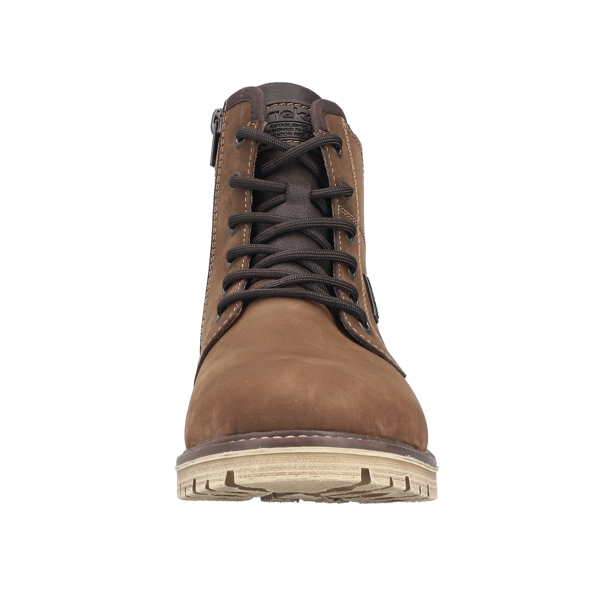 Rieker Lace-Up Boots in Brown