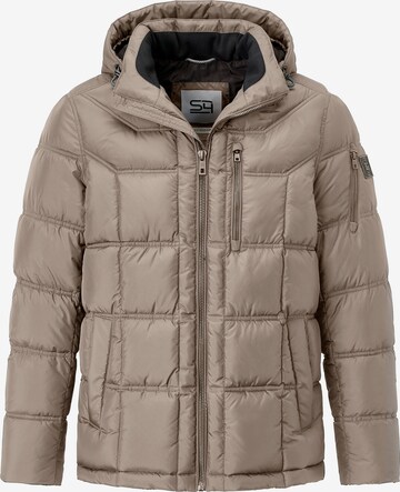 S4 Jackets Winter Jacket in Grey: front