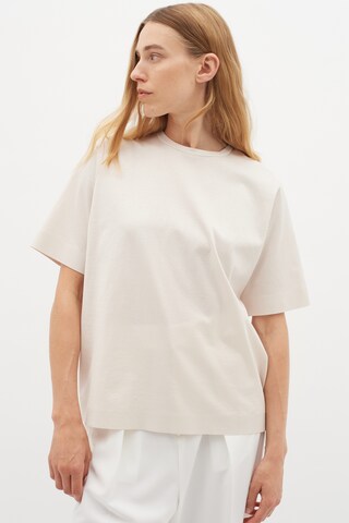 InWear Shirt 'LuxeI' in Beige: voorkant