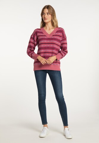 Pull-over usha BLUE LABEL en rouge