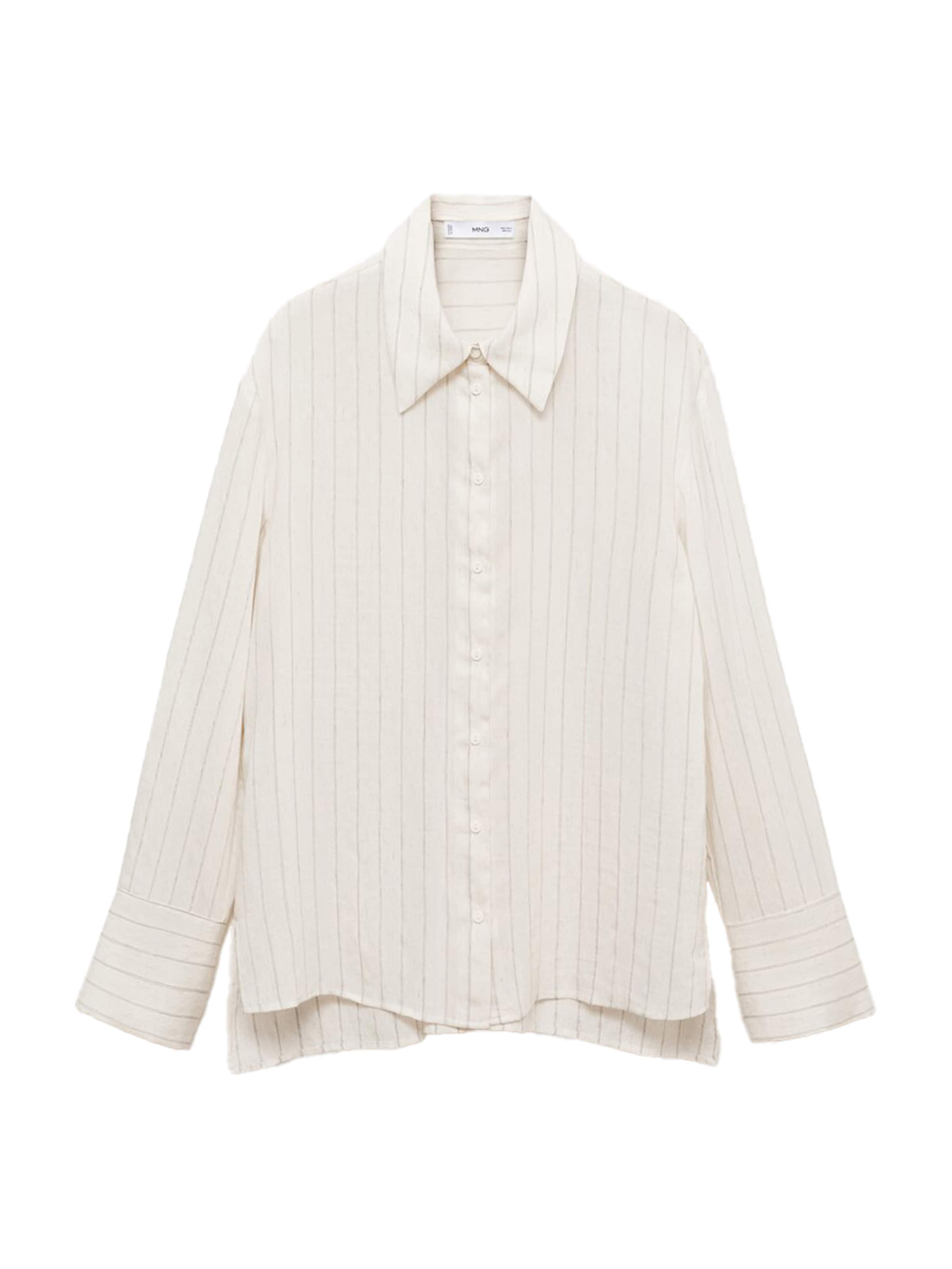 MANGO Blouse 'CORTAZAR' in Beige: voorkant