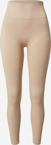 The Jogg Concept Leggings 'SAHANA' in Beige: front