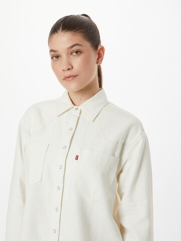 LEVI'S ® Pusero 'Donovan Western Shirt' värissä valkoinen