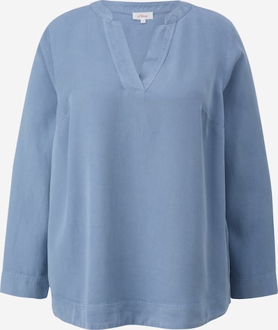 s.Oliver Blouse in de kleur Smoky blue, Productweergave