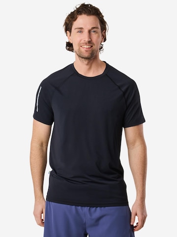 SWEDEMOUNT Functioneel shirt 'Core' in Zwart: voorkant