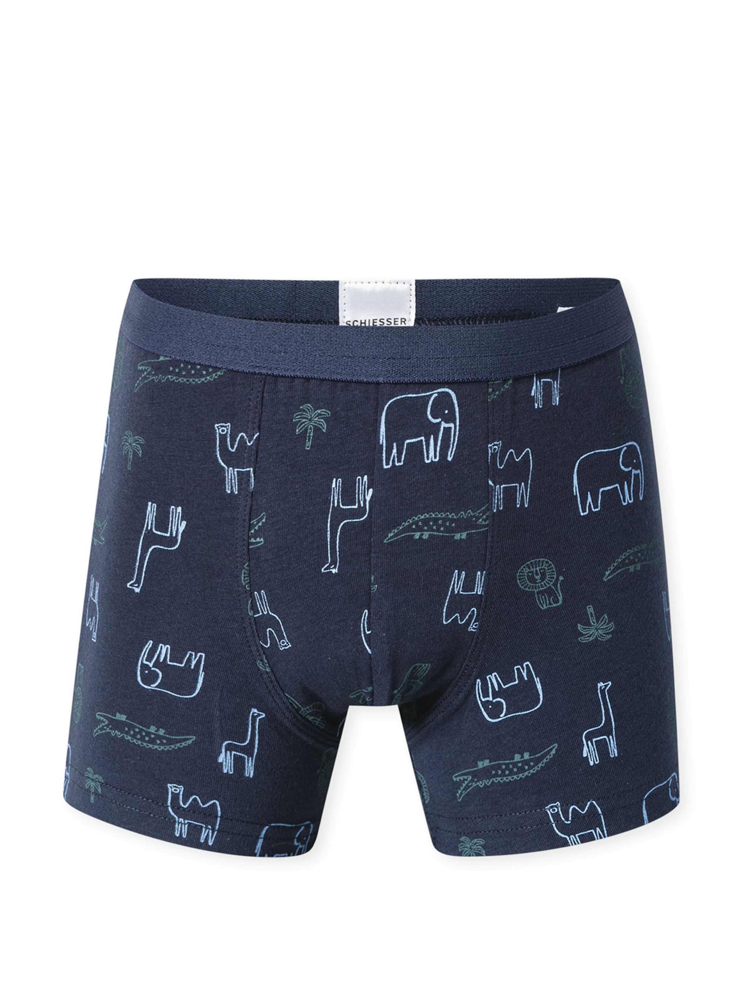 SCHIESSER Onderbroek '95/5' in Blauw