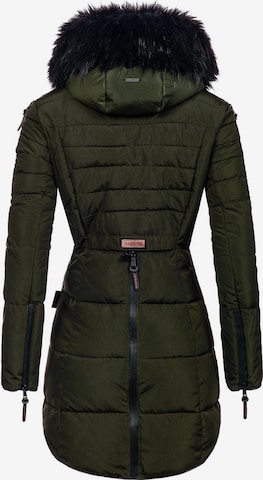 MARIKOO Winter coat 'Moonshine' in Green