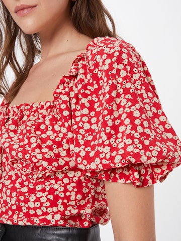 River Island - Blusa em vermelho