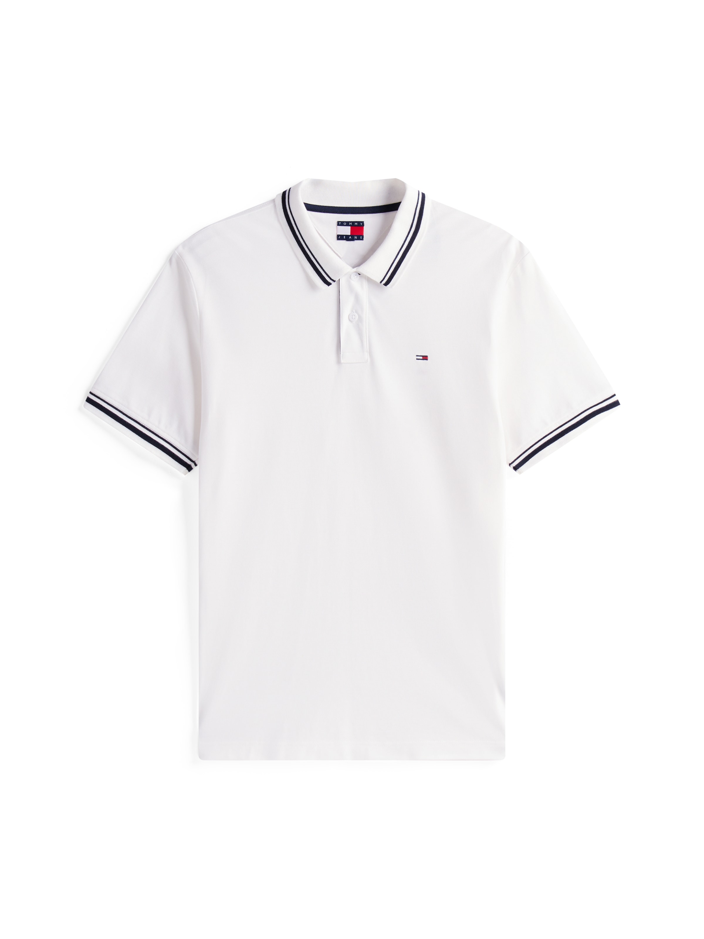 Tommy Jeans Shirt in White: front