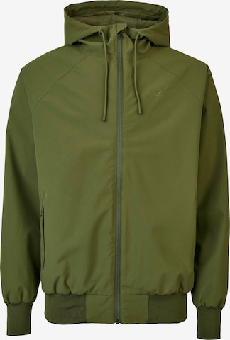 Cleptomanicx Between-Season Jacket 'Simplist' in Green: front