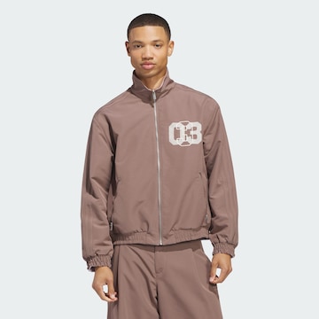 Giacca di mezza stagione di ADIDAS ORIGINALS in marrone: frontale