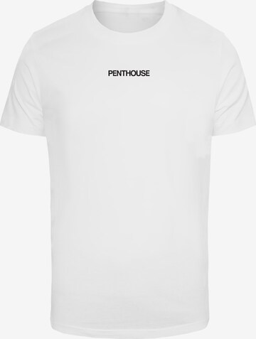 Merchcode T-Shirt 'Penthouse Key' in Weiß: predná strana
