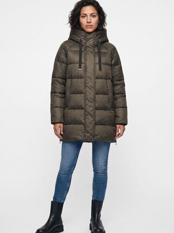MILESTONE Winterjas 'MSUmeko' in Groen: voorkant
