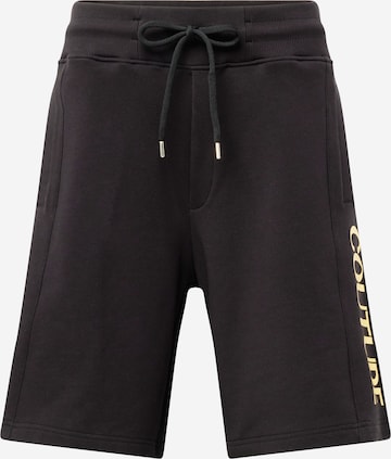 Versace Jeans Couture Loosefit Broek in Zwart: voorkant