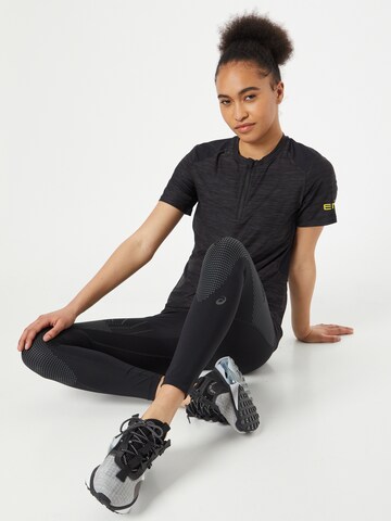 ENDURANCE Performance Shirt 'Marimba' in Black