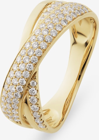 CHRIST Ring in Gelb: Vorderseite