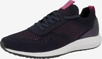 Tamaris Fashletics Sneaker low i blå: forside