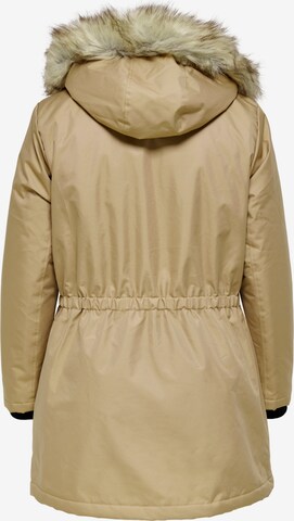 ONLY Carmakoma Winterparka 'Irena' in Bruin