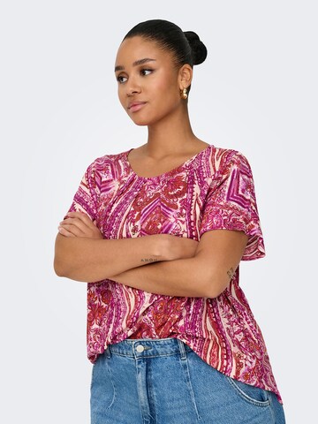 ONLY Carmakoma Blouse 'Carnova' in Pink
