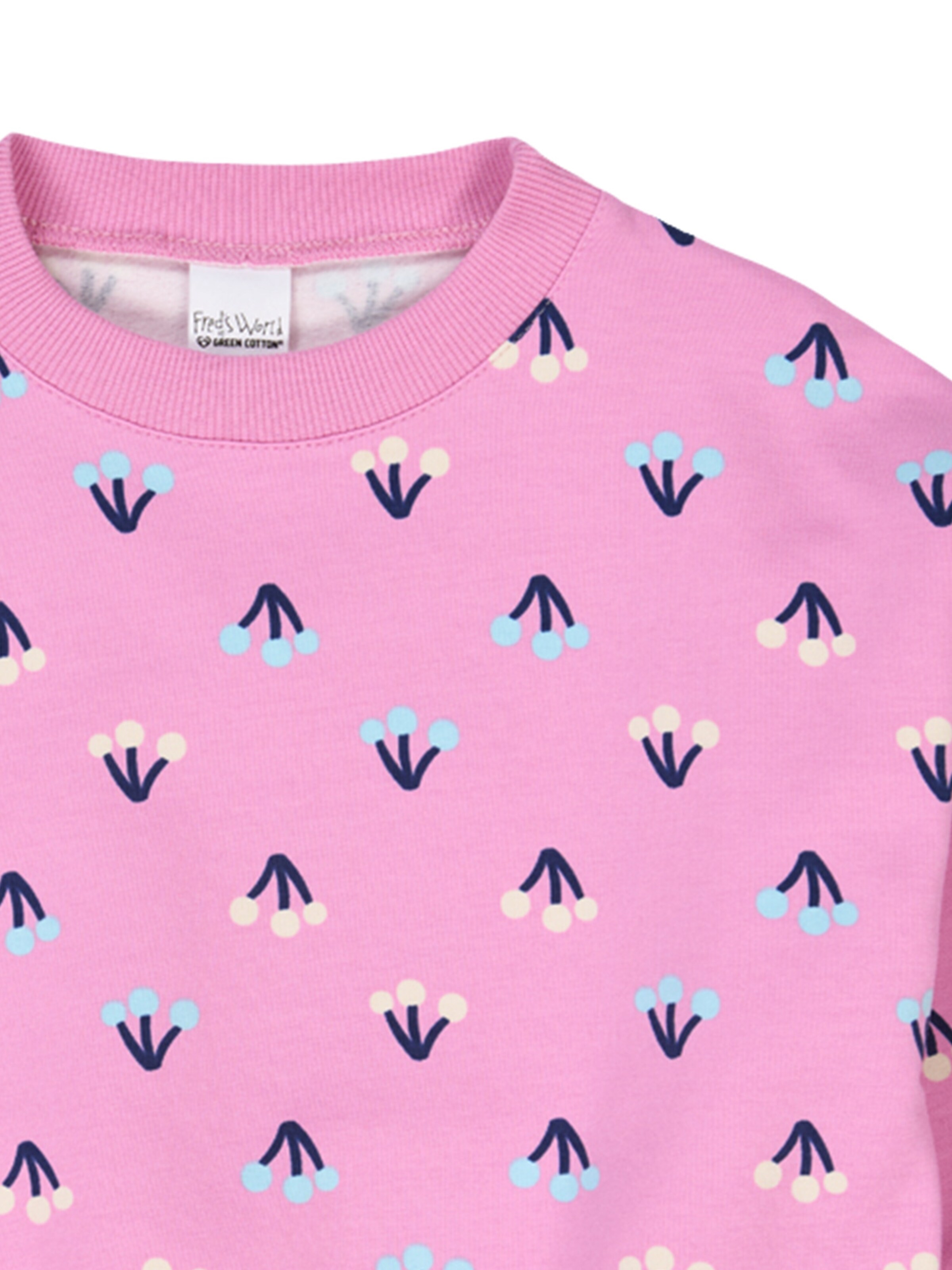 Fred's World by GREEN COTTON Sweatshirt in Pink
