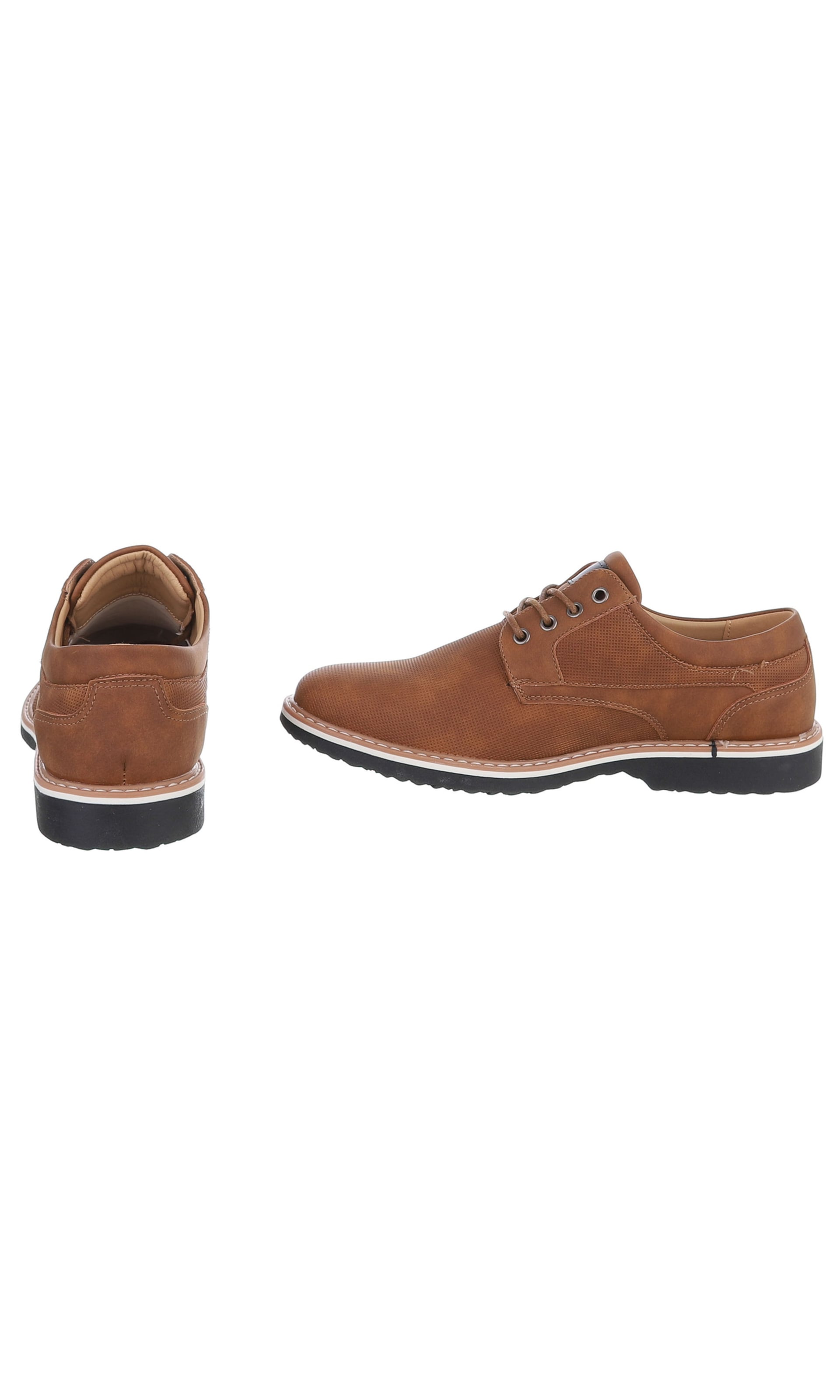 CoolWalk Lace-Up Shoes in Beige