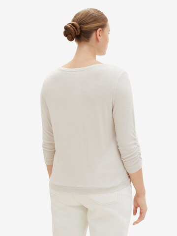 T-shirt Tom Tailor Women + en gris