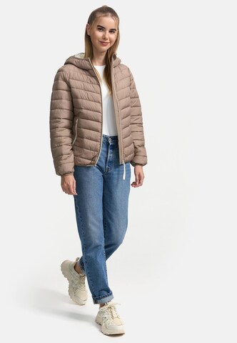 MARIKOO - Chaqueta de entretiempo 'Pack Mich Ein' en beige