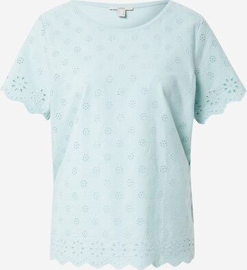 ESPRIT Shirt in Blauw: voorkant