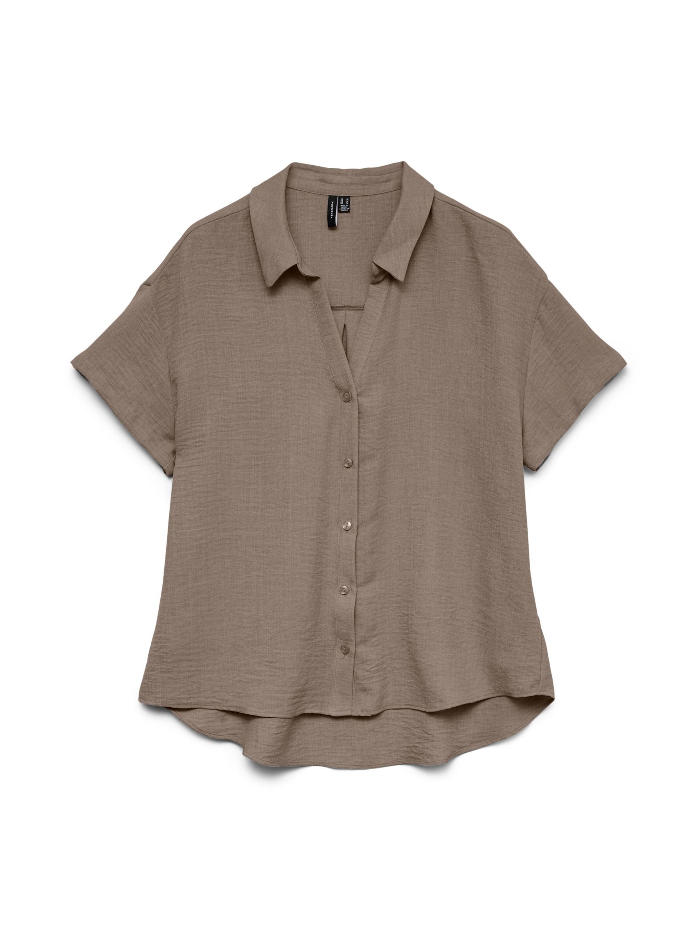 VERO MODA Bluse 'VMMelaney' i grå: forside