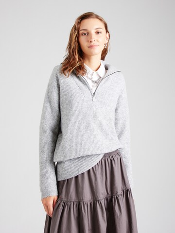 Pull-over 'PZ Astra' PULZ Jeans en gris : devant