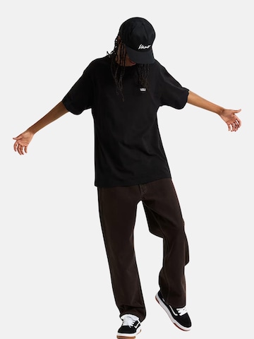 VANS Shirt 'VANS LEFT CHEST SS T-SHIRT' in Zwart