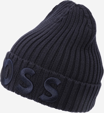 Bonnet BOSS Kidswear en bleu : devant