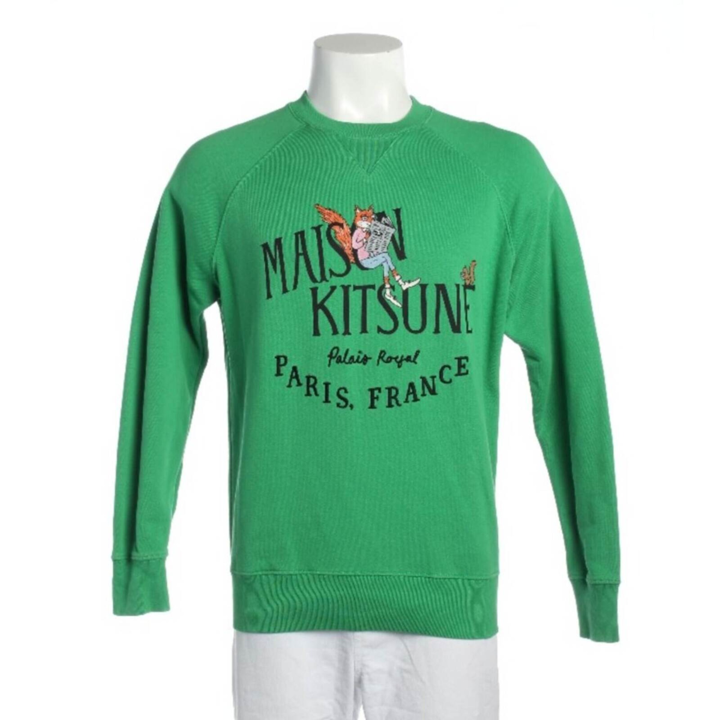 Maison Kitsuné Sweatshirt / Sweatjacke XS in Mischfarben: Vorderseite