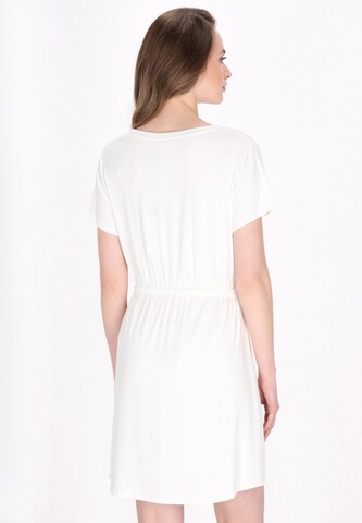 DreiMaster Maritim - Vestido de verano 'Fashion Look' en blanco