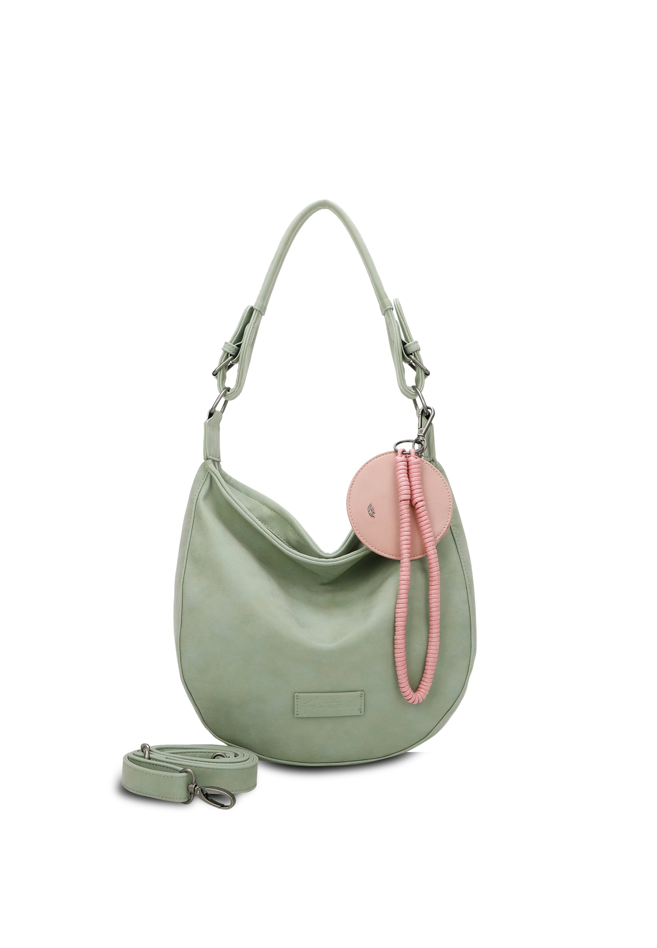 Borsa a spalla di Fritzi aus Preußen in verde: frontale