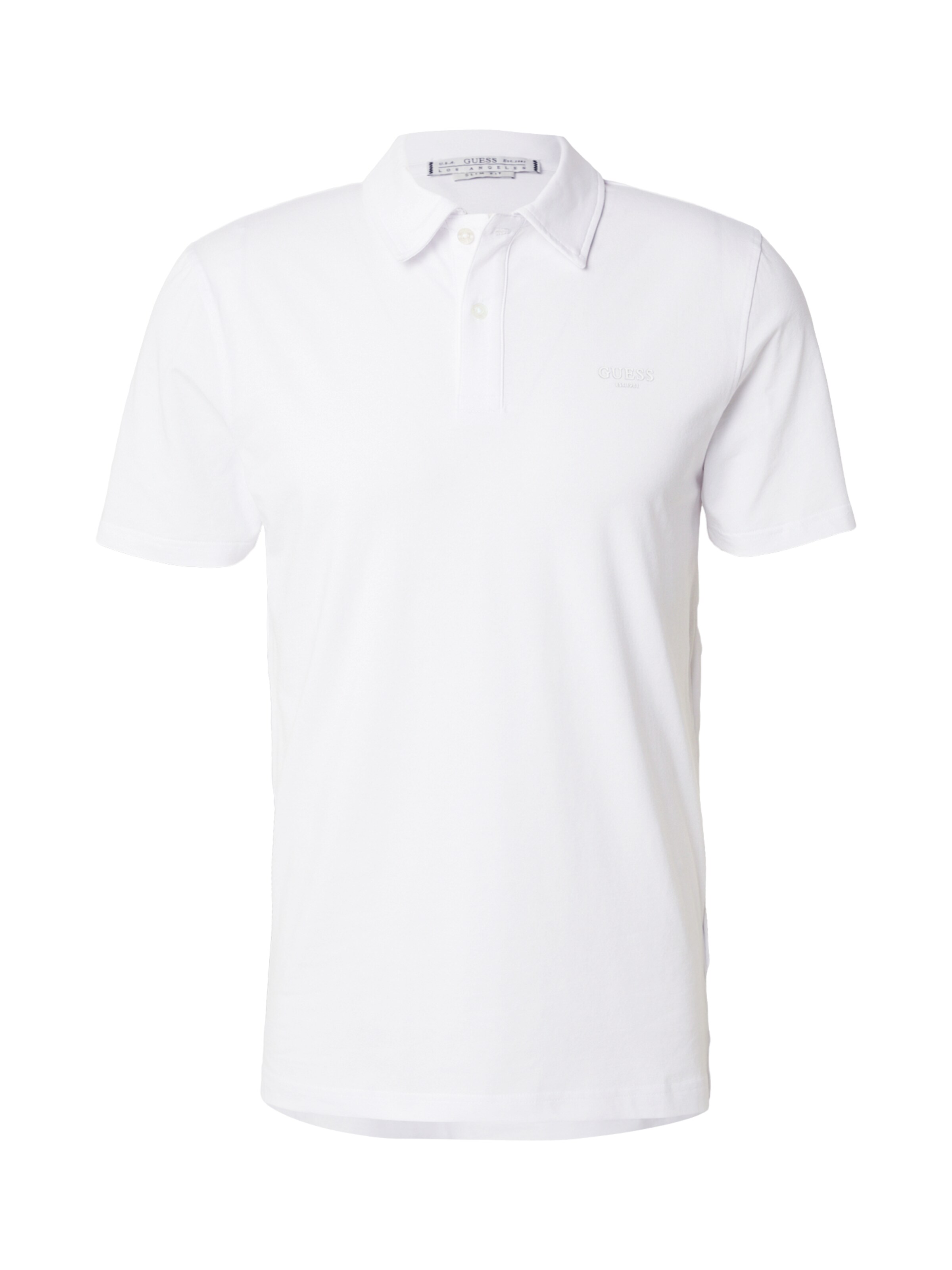 T-Shirt 'ESSENTIAL' GUESS en blanc : devant