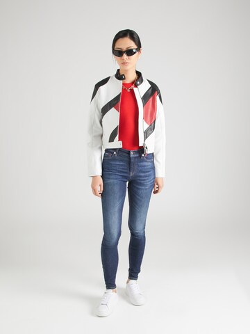 Tommy Jeans Shirt 'ESSENTIAL' in Rot