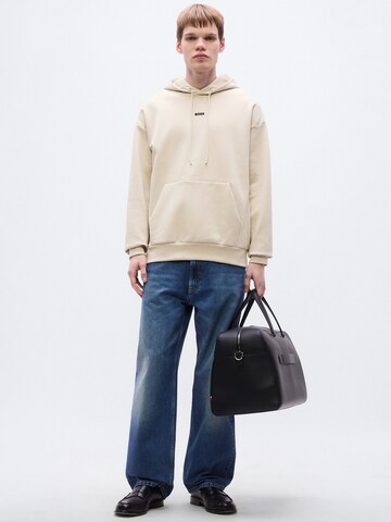 BOSS Collegepaita 'Sly Zone' värissä beige