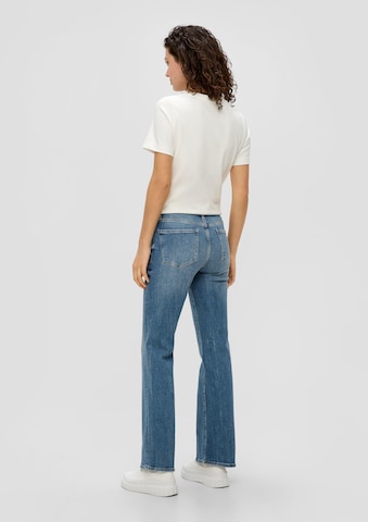 s.Oliver Flared Jeans 'Selena' in Blauw