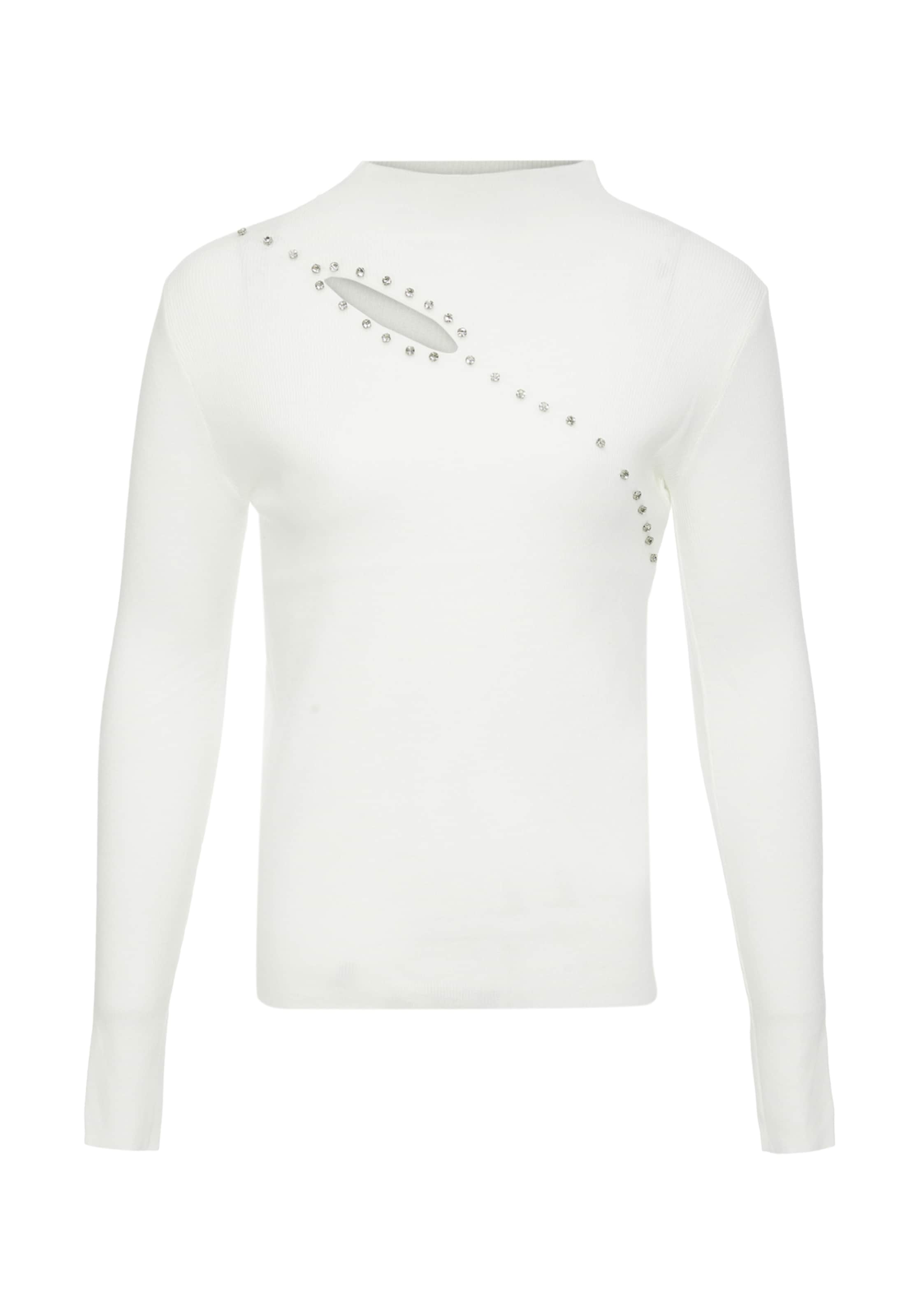 bling bling by leo Sweater in White: front