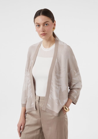 COMMA Strickjacke in Beige: Vorderseite