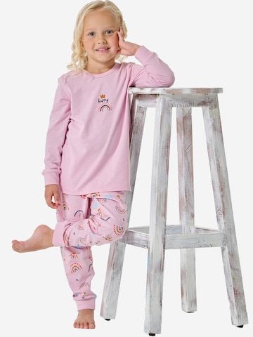 SCHIESSER - Pijama ' Horse World ' en rosa