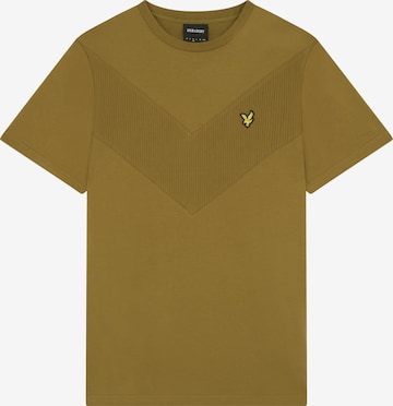 Lyle & Scott Shirt 'Chevron' in Groen: voorkant