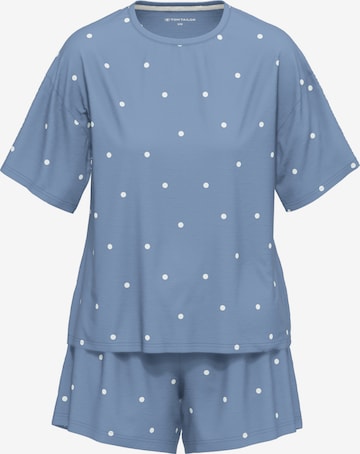 TOM TAILOR Pyjamashortsit värissä sininen: etupuoli