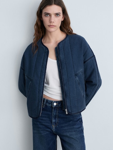 MANGO Between-Season Jacket 'Bessie' in Blue: front