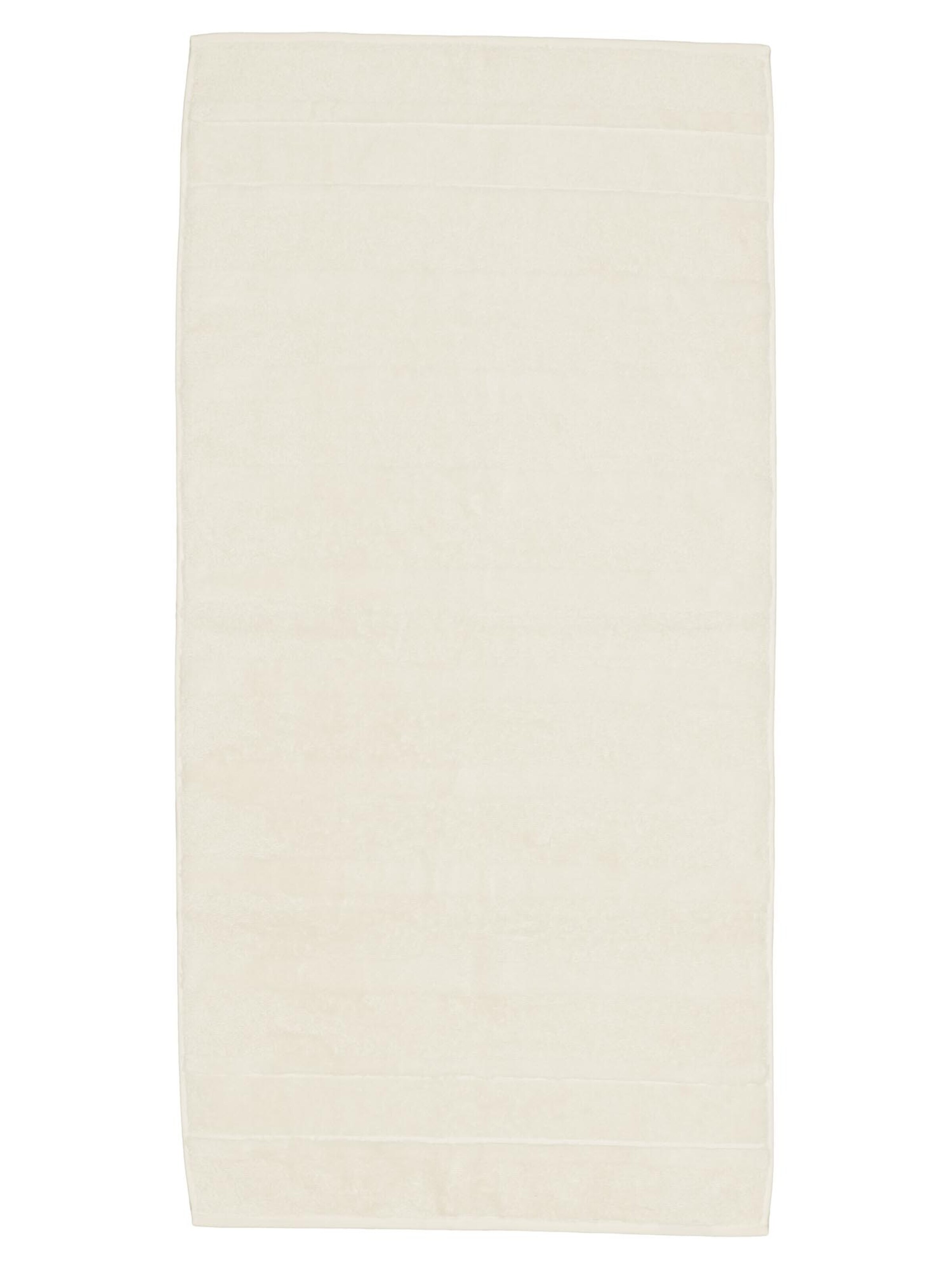 Cawö Towel 'Noblesse' in White