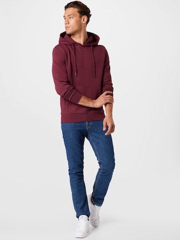 Sweat-shirt JACK & JONES en rouge