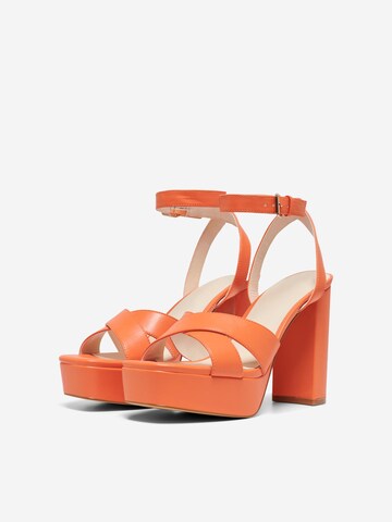 ONLY Strap Sandals 'Autum' in Orange