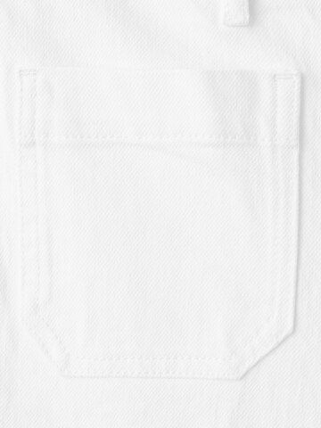 MANGO Szeroka nogawka Jeansy 'JESSIE' w kolorze biały